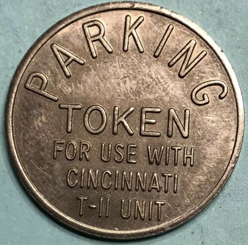 Parking Token Cincinnati Use With T-11 Unit Nice Condition